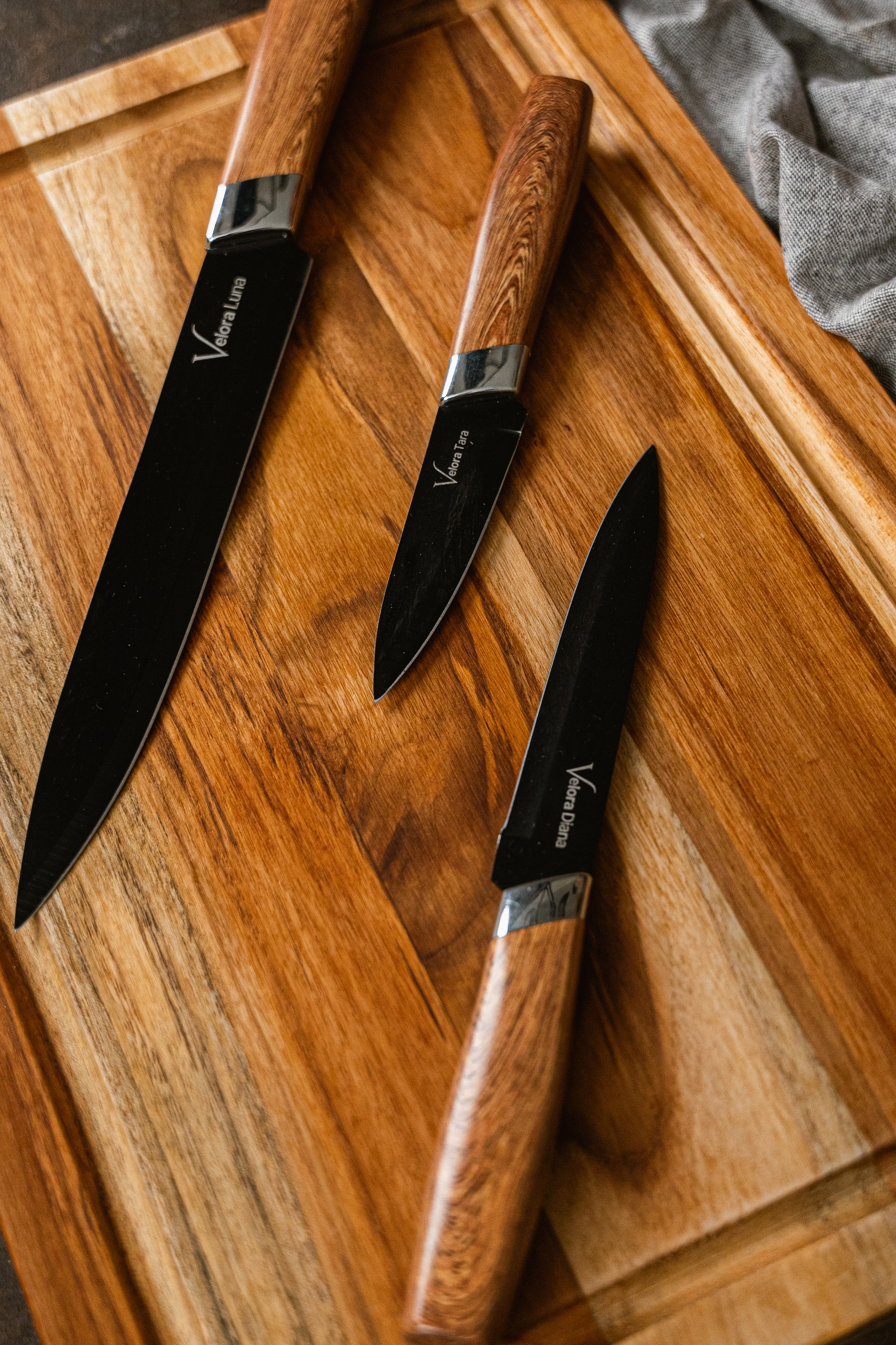 Essential Trio – Slicer, Utility & Paring