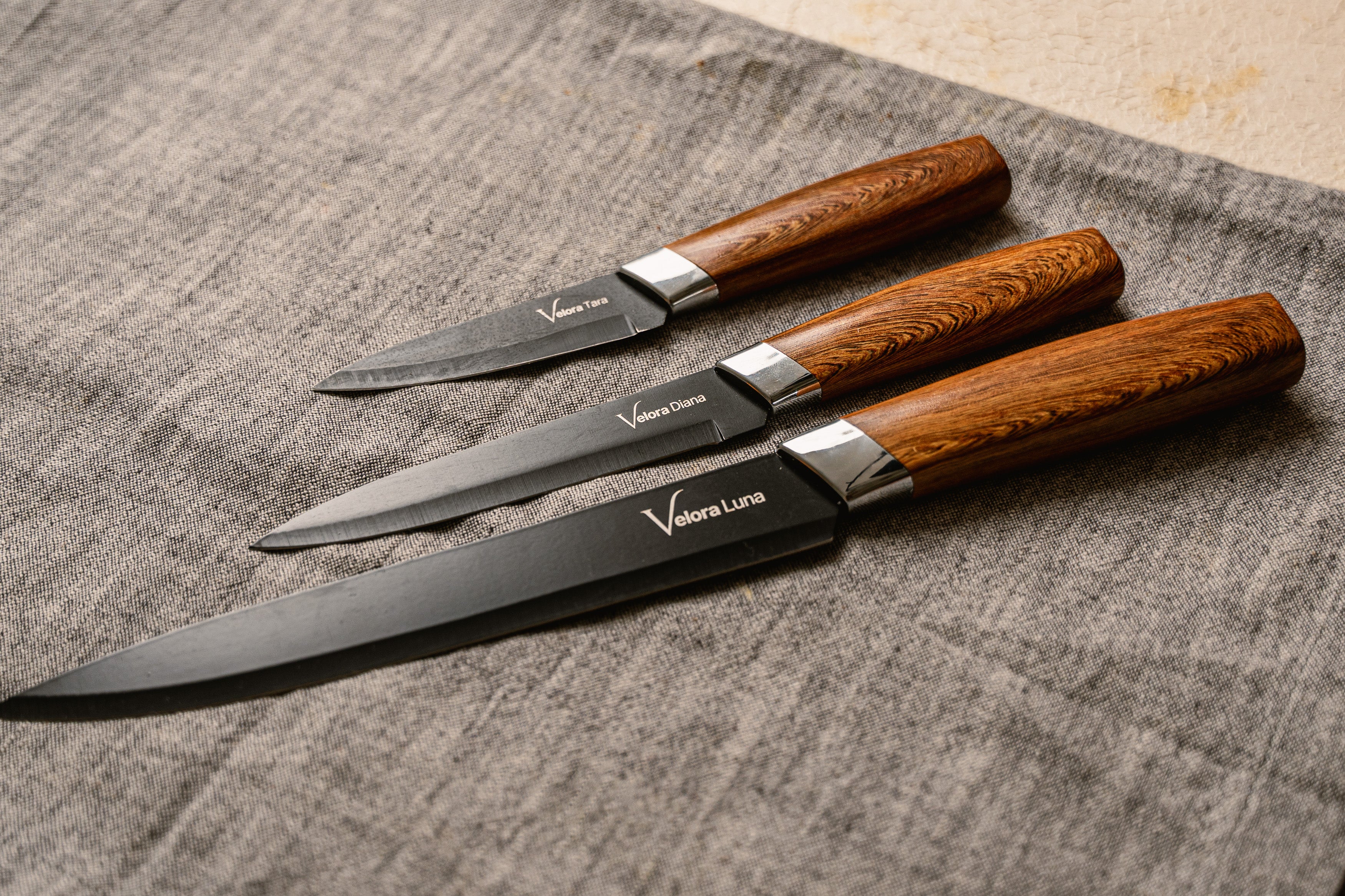 Essential Trio – Slicer, Utility & Paring